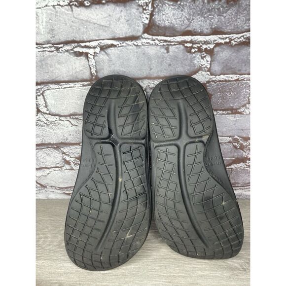 OOFOS OOAHH Black Recovery Rubber Comfort Slides Sandals Men Sz 44EU/11M US main image 16